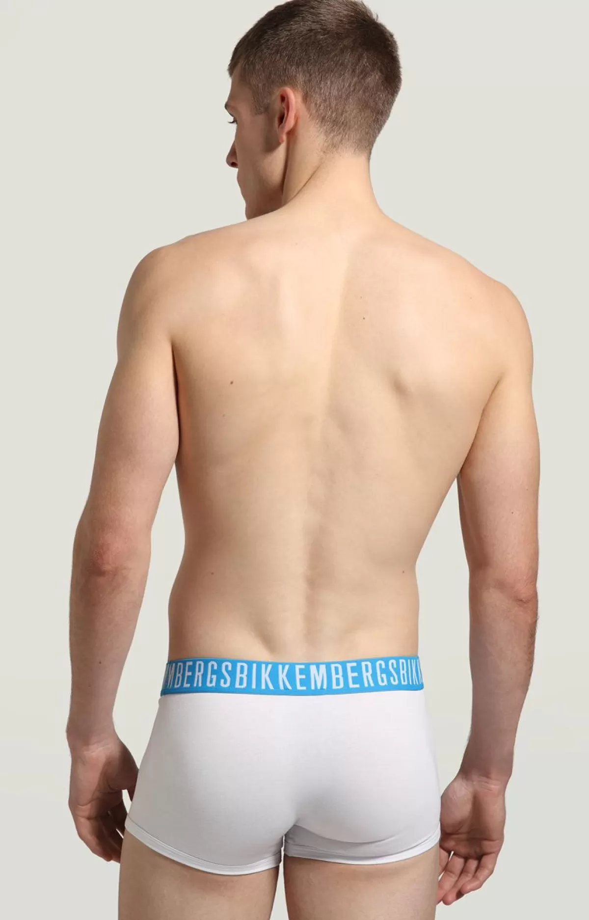 Bikkembergs 2-Pack Men'S Boxers In Organic Cotton Navy New