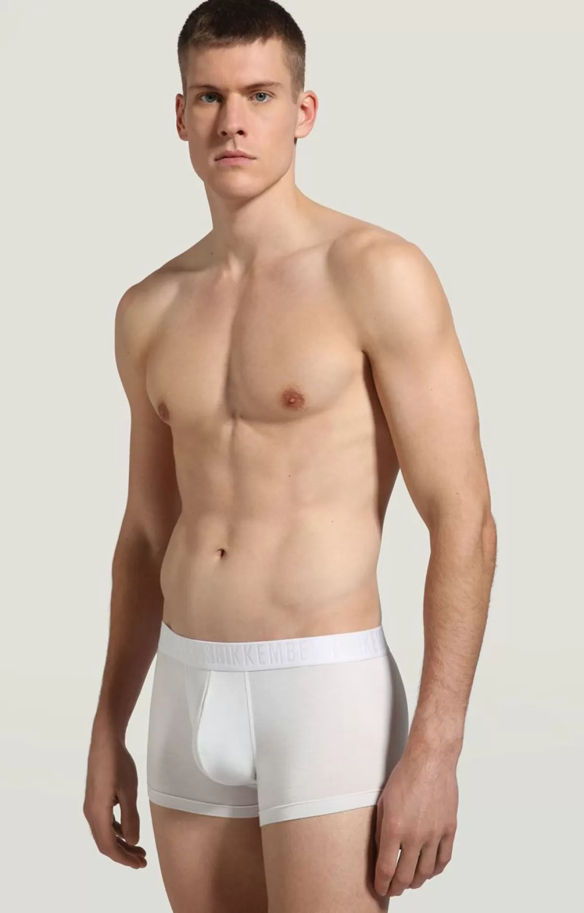 Bikkembergs 2-Pack Men'S Boxers In Stretch Bamboo Fibre Grey Melange Flash Sale