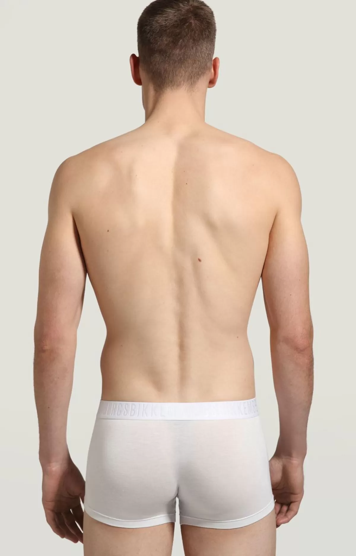 Bikkembergs 2-Pack Men'S Boxers In Stretch Bamboo Fibre Grey Melange Flash Sale