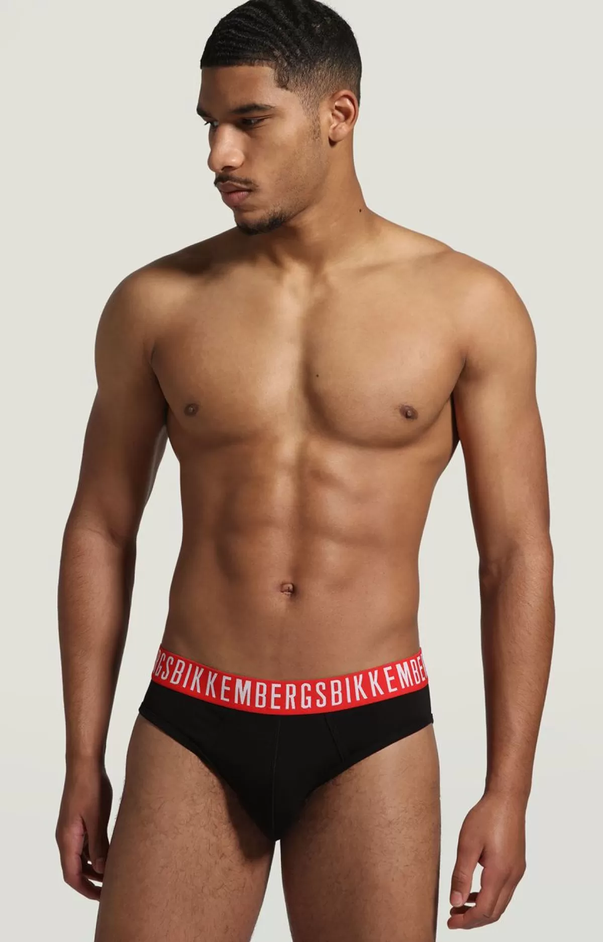 Bikkembergs 2-Pack Men'S Briefs In Organic Cotton Black Store