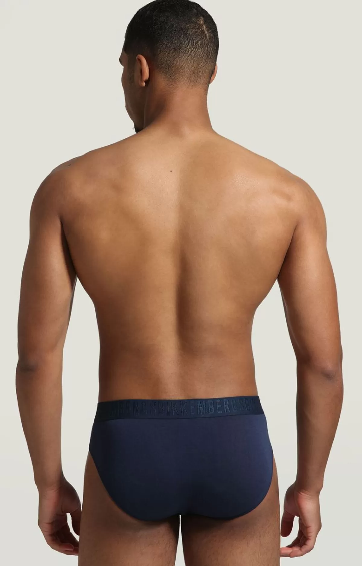Bikkembergs 2-Pack Men'S Briefs In Stretch Bamboo Fibre Navy Clearance