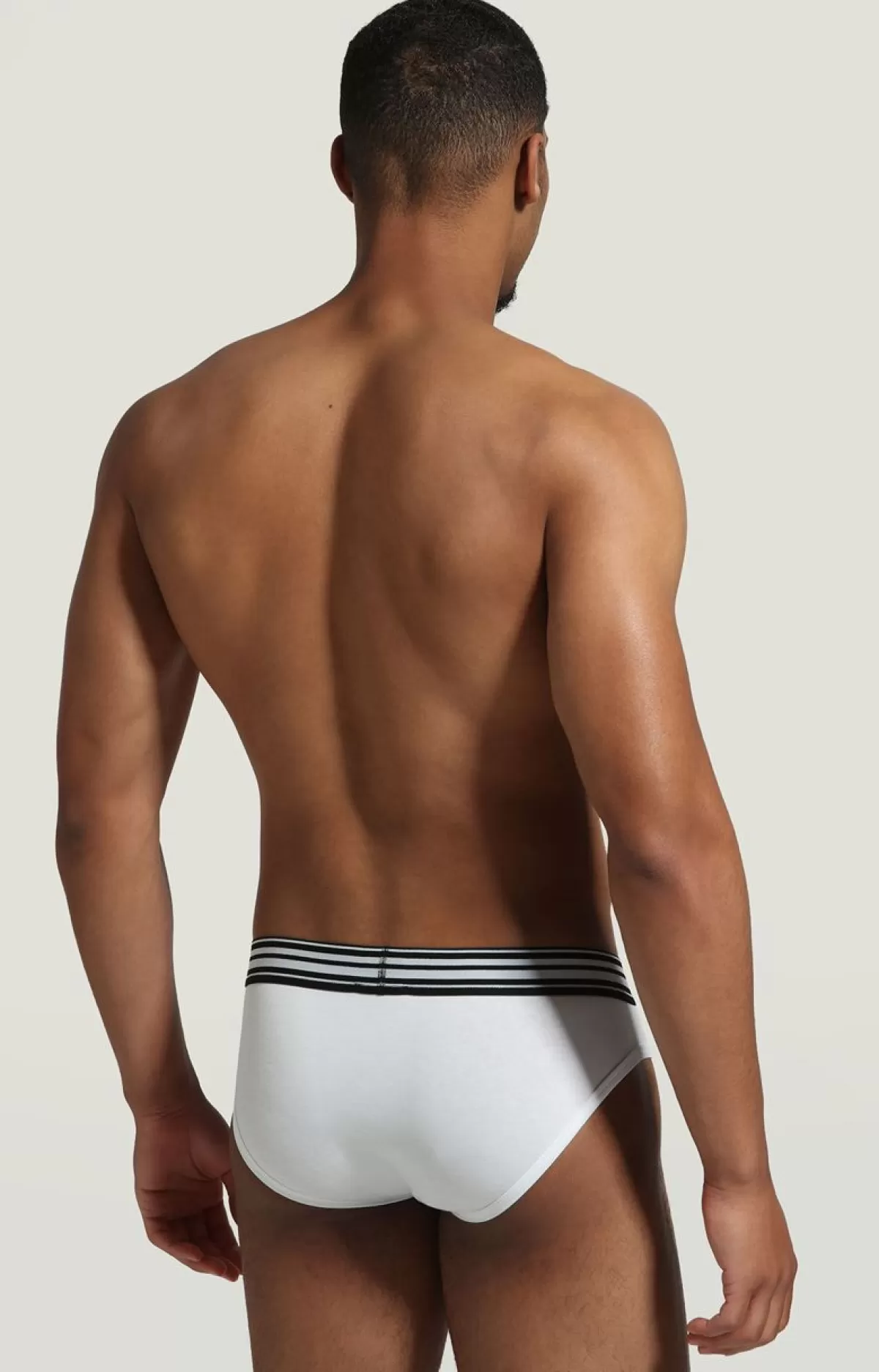 Bikkembergs 2-Pack Men'S Briefs With Stripes White Fashion