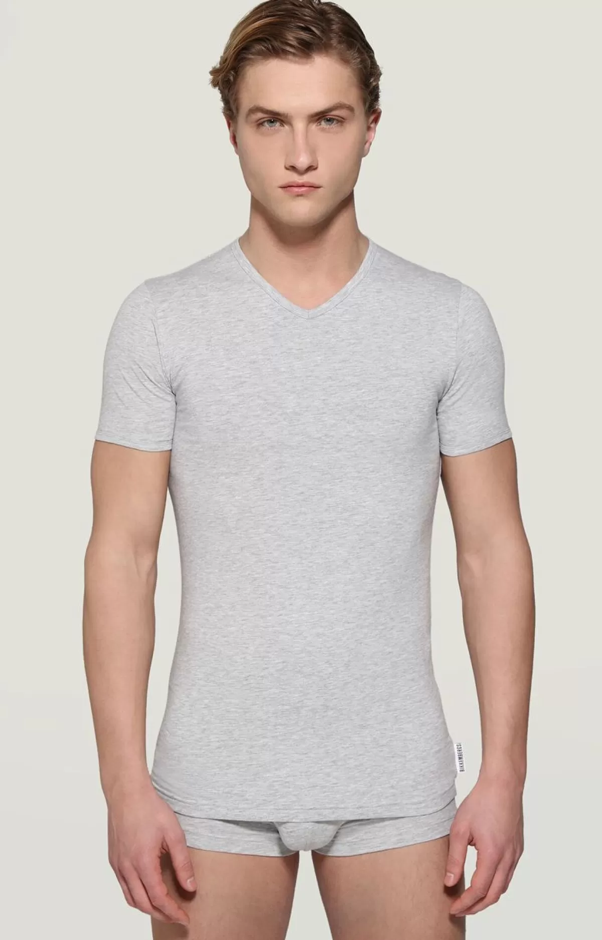 Bikkembergs 2-Pack Men'S V-Neck Undershirt Navy Online