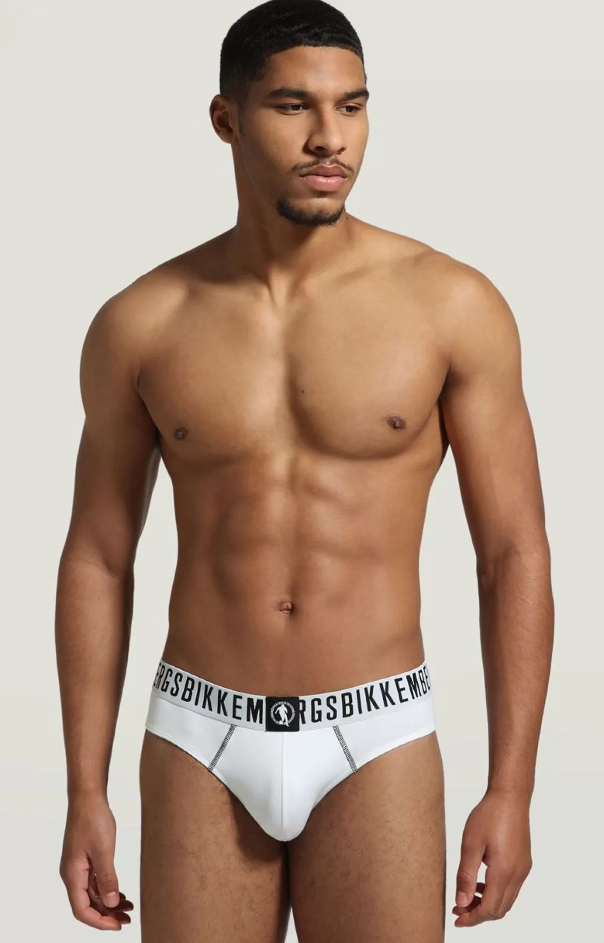 Bikkembergs 2-Pack Pupino Men'S Briefs White Flash Sale