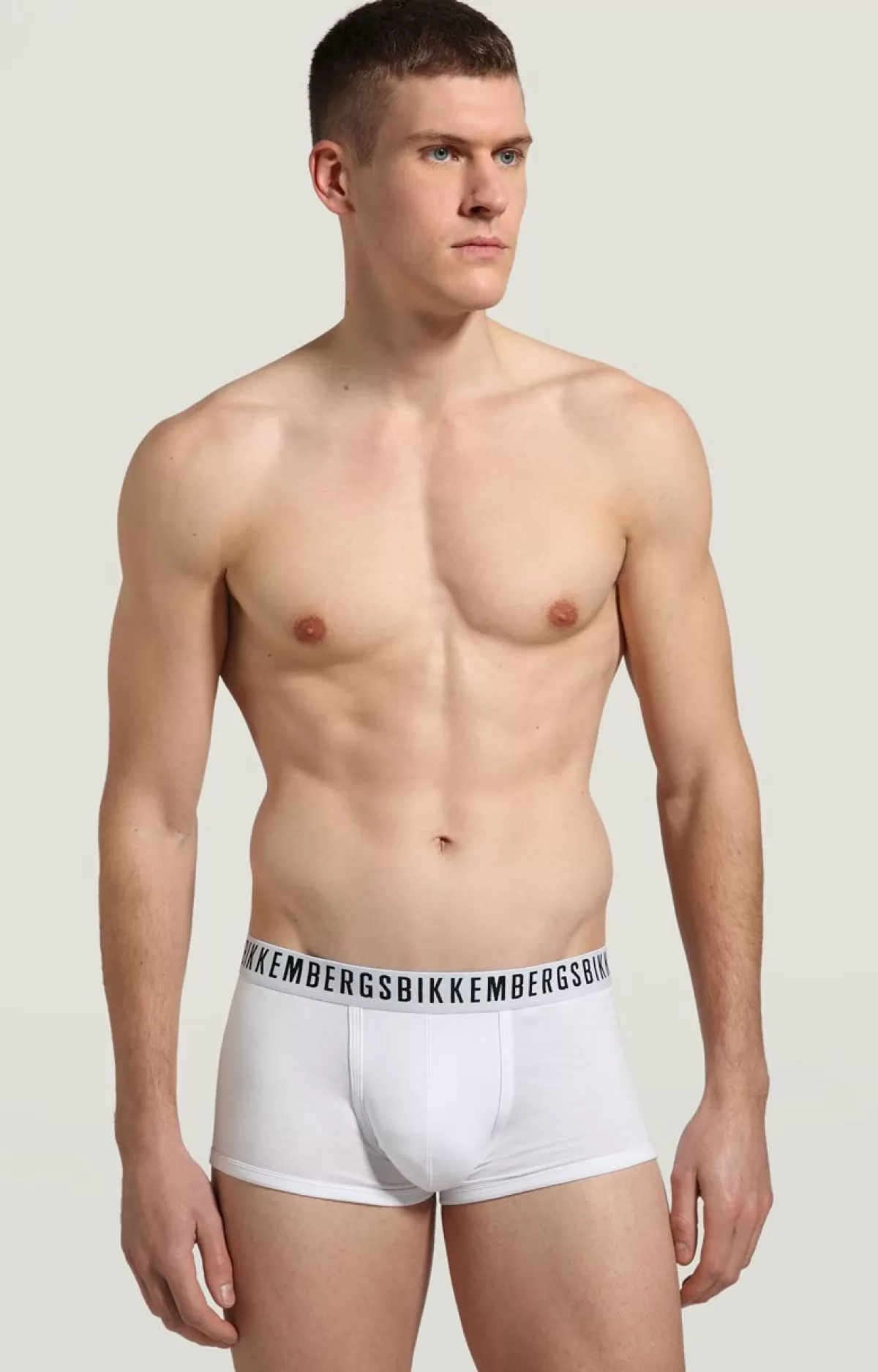 Bikkembergs 3-Pack Men'S Boxers In Stretch Cotton Black Best Sale