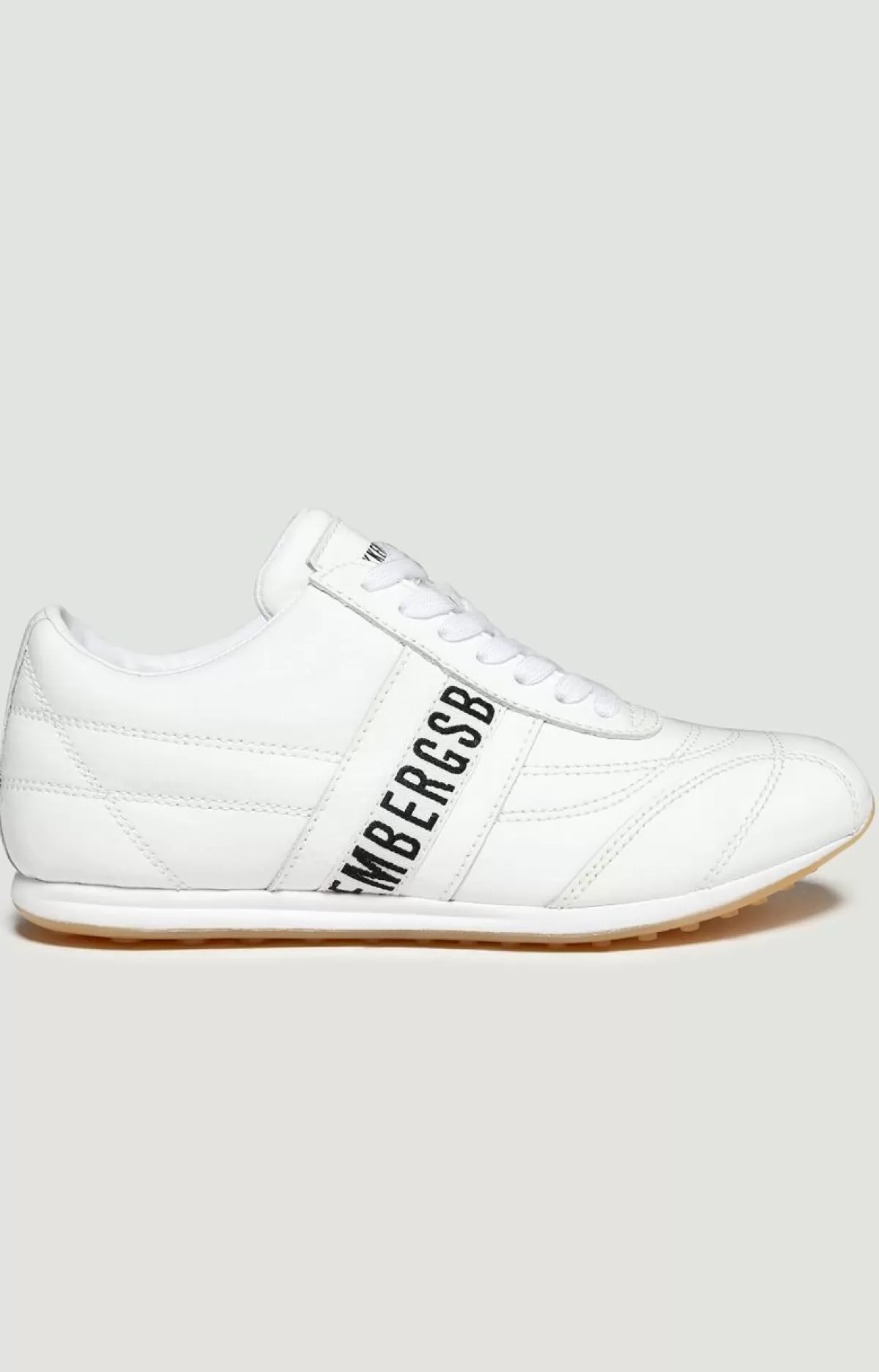 Bikkembergs Bahia Women'S Sneakers In Patent Leather White Fashion