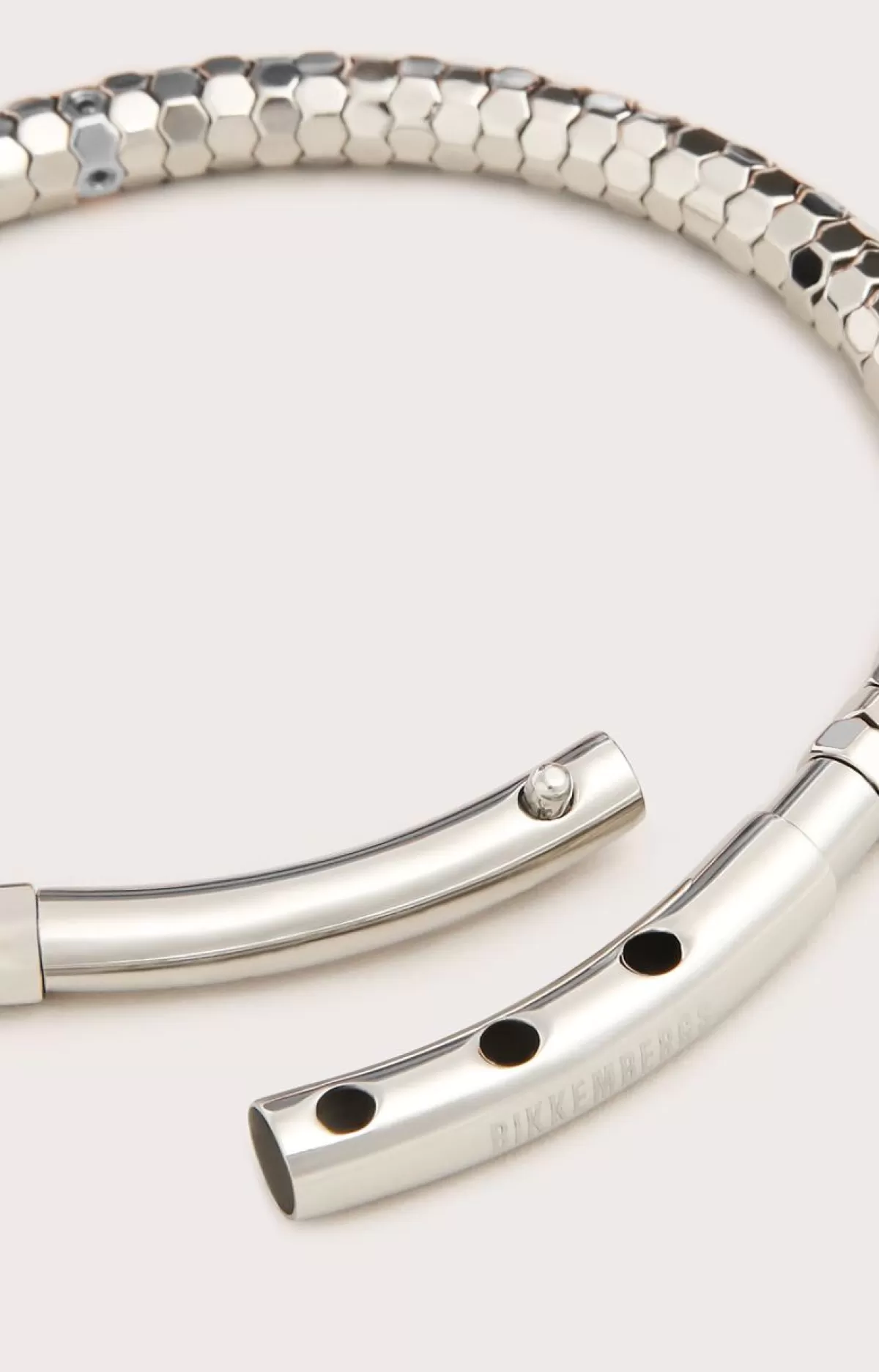 Bikkembergs Men'S Bracelet With Hexagons And Diamonds 290 Outlet