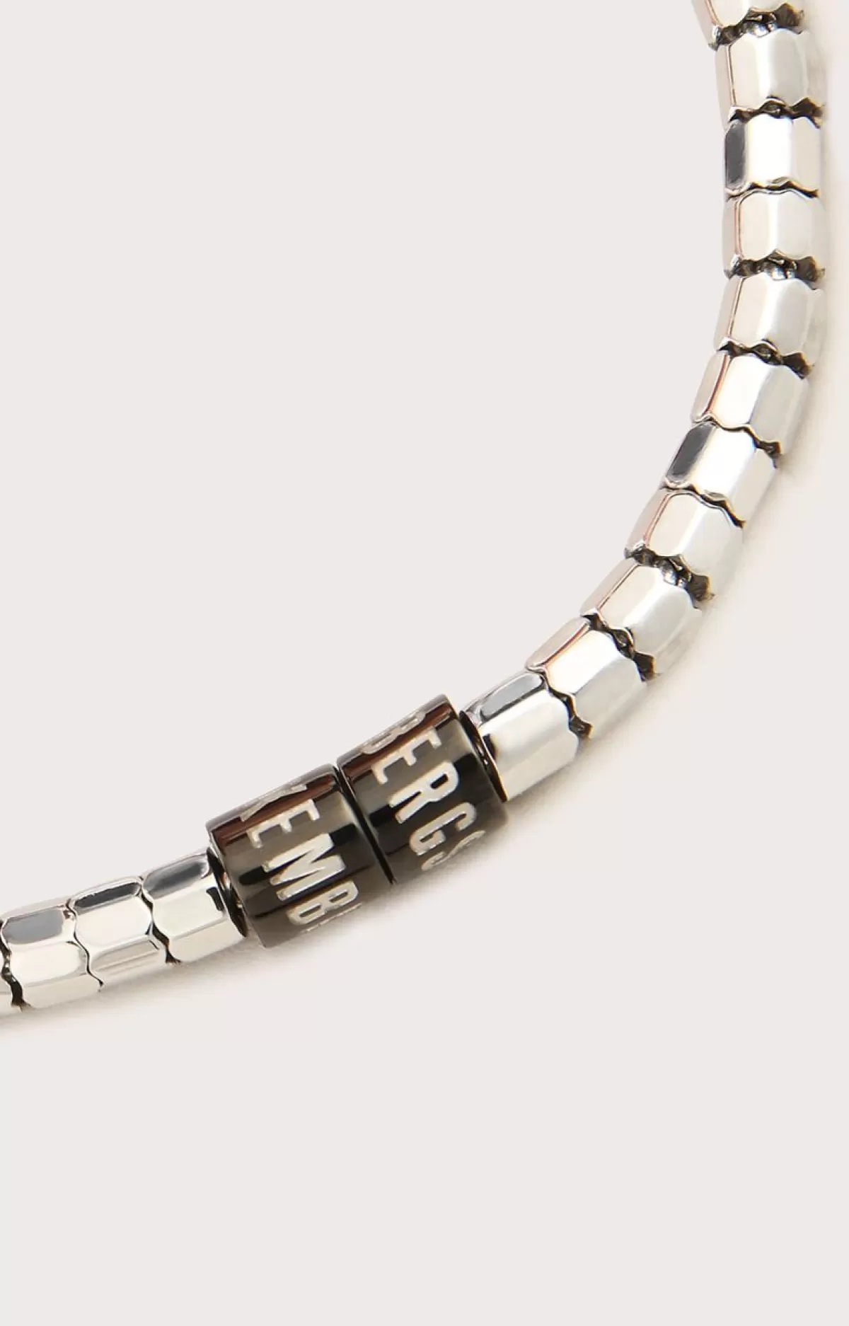 Bikkembergs Men'S Bracelet With Movable Elements 300 Fashion