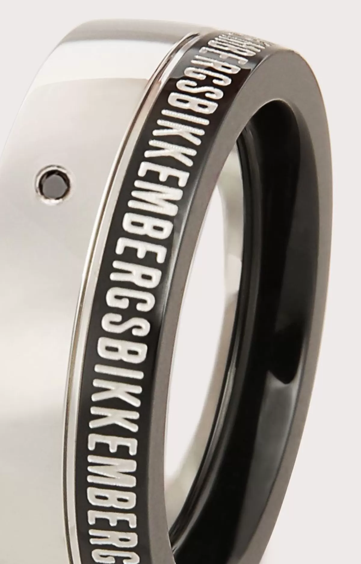 Bikkembergs Men'S Ring With Diamond 86 Best Sale