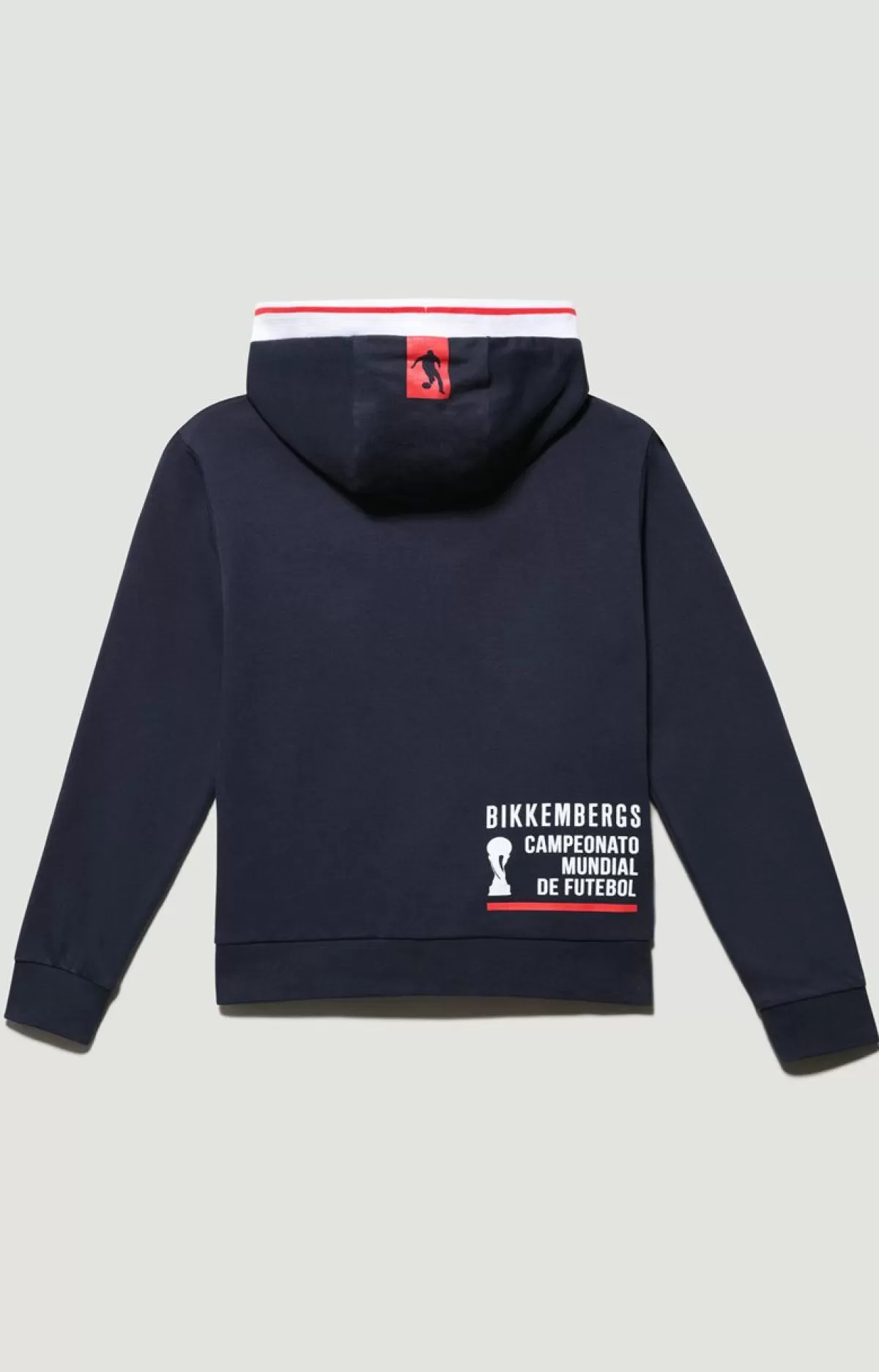 Bikkembergs Boy'S Hoodie Sweatshirt With Zip Navy Fashion