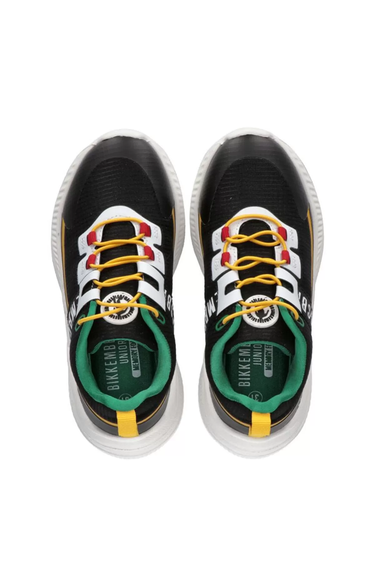 Bikkembergs Boys' Multi Color Chunky Sneakers - Spike Black Clearance