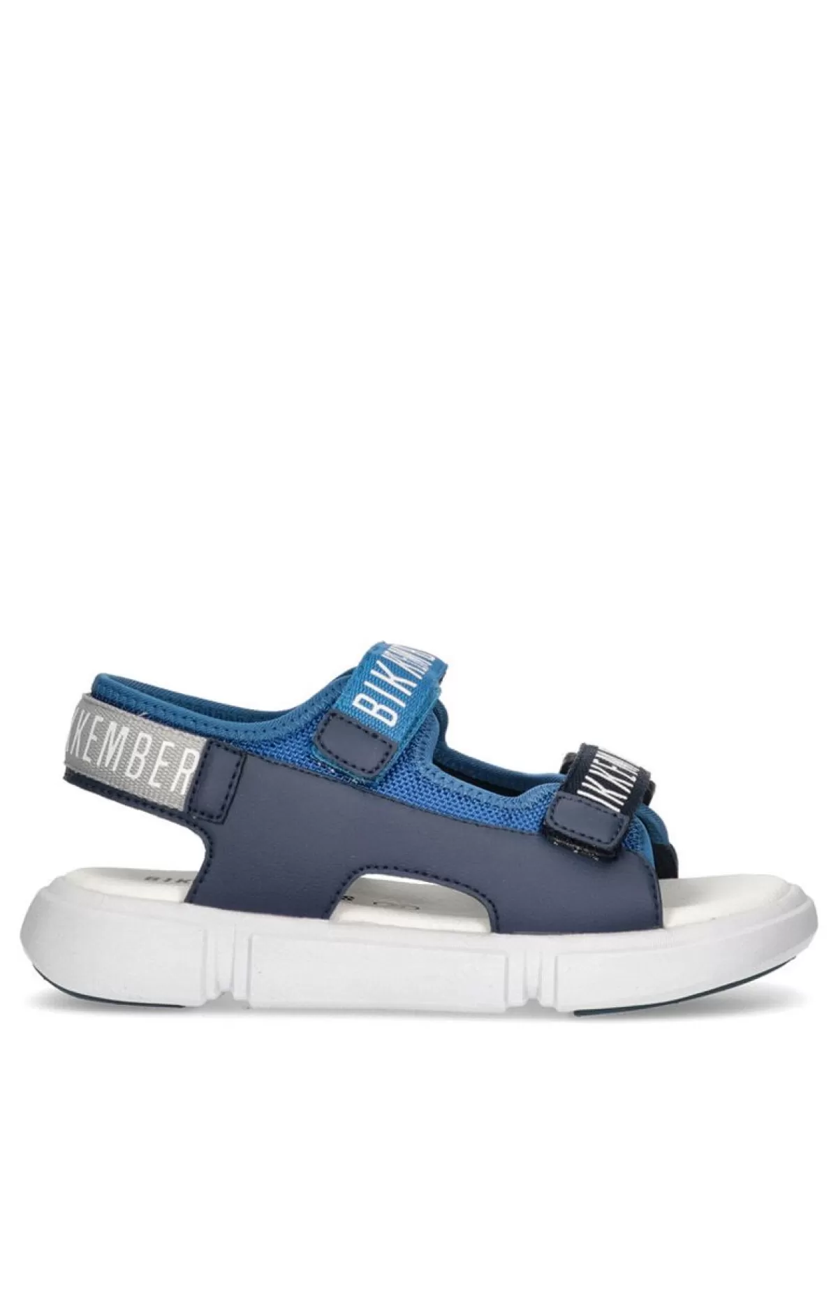 Bikkembergs Boys' Strap Sandals For Boys - Garcia Blue/Royal/Grey Clearance