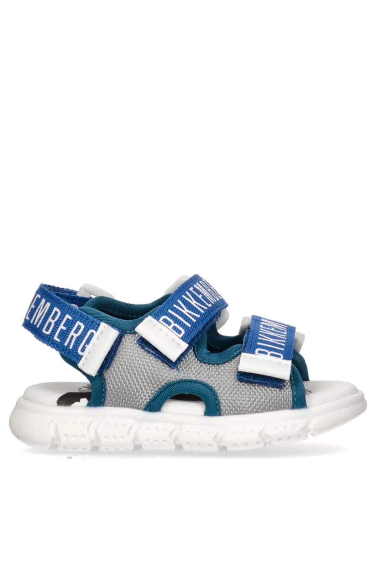 Bikkembergs Boys' Strap Sandals For Boys - Kyle Grey/Royal Cheap