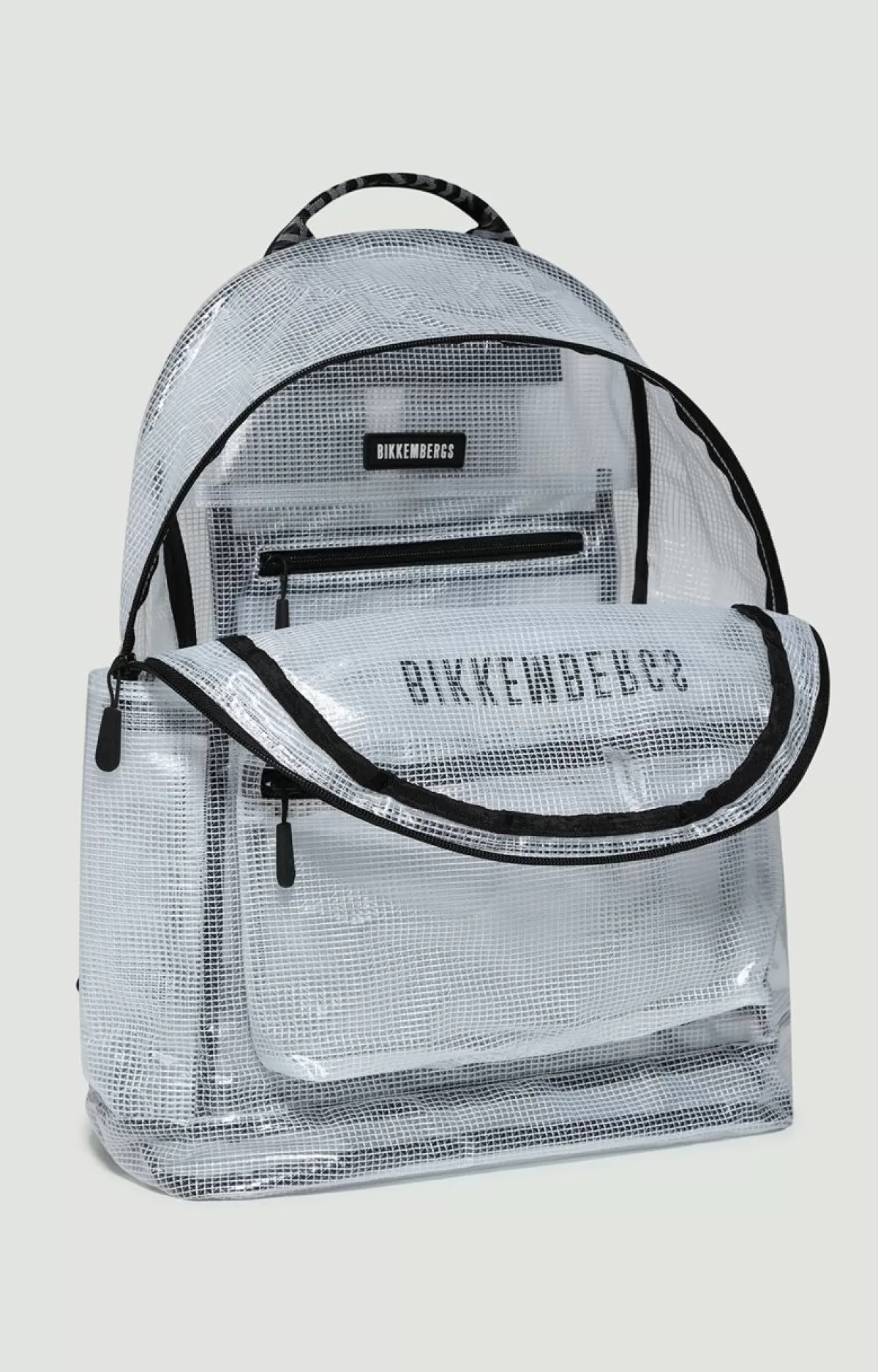 Bikkembergs Men'S Backpack - Bkk Star White Best Sale