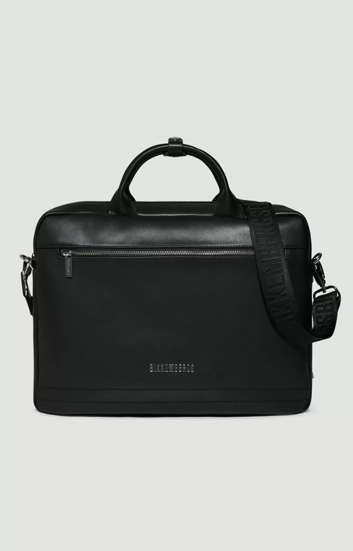 Bikkembergs Men'S Briefcase - Travor Black Fashion