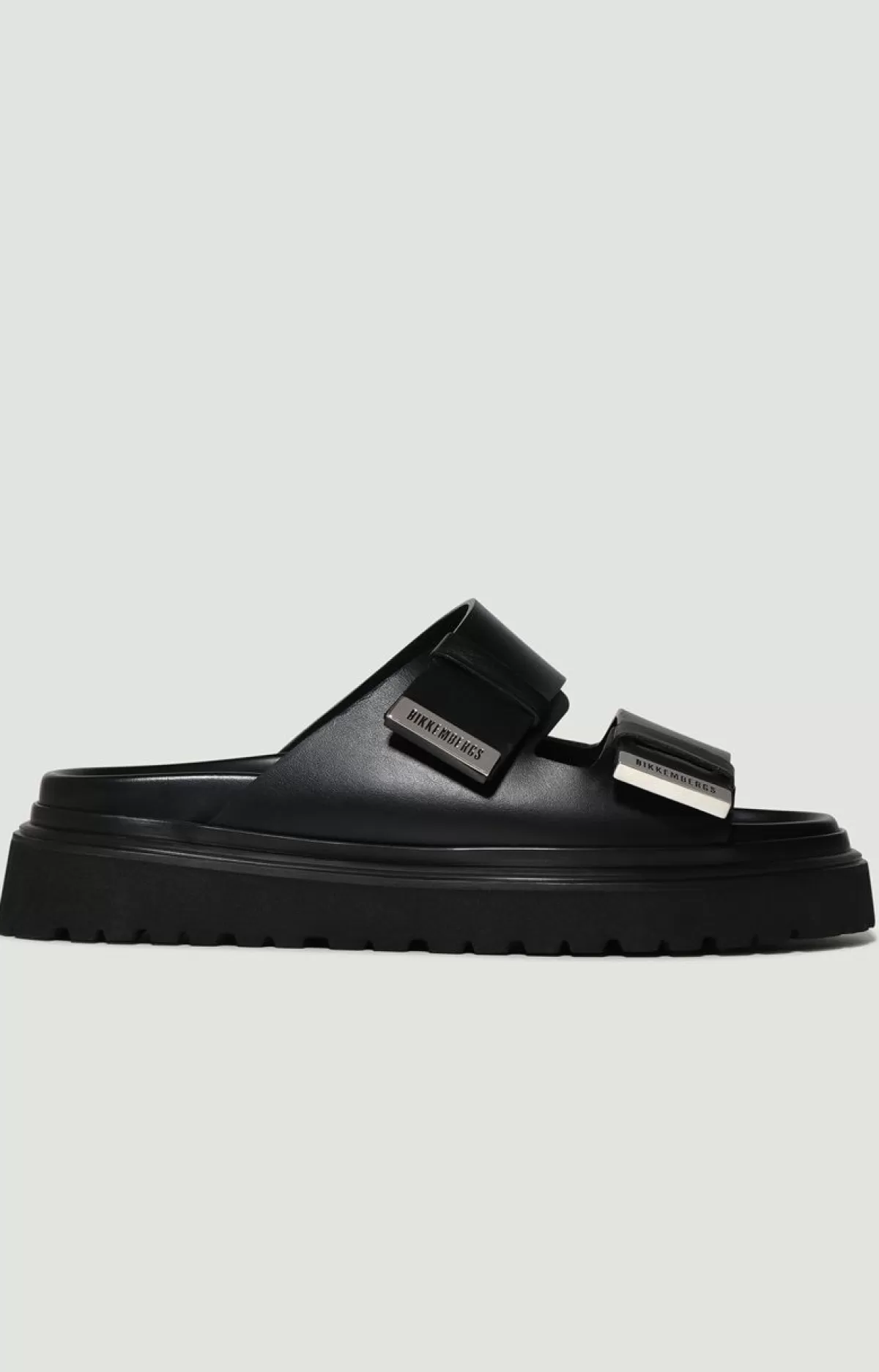 Bikkembergs Men'S Double Strap Sandals - Sun Black Best Sale