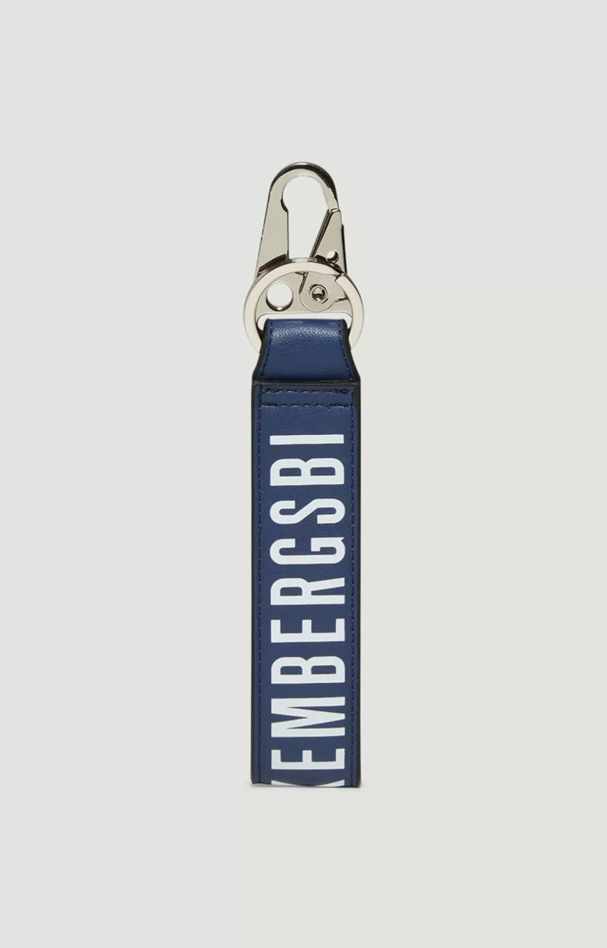 Bikkembergs Men'S Eco Leather Keyholder Navy Best Sale