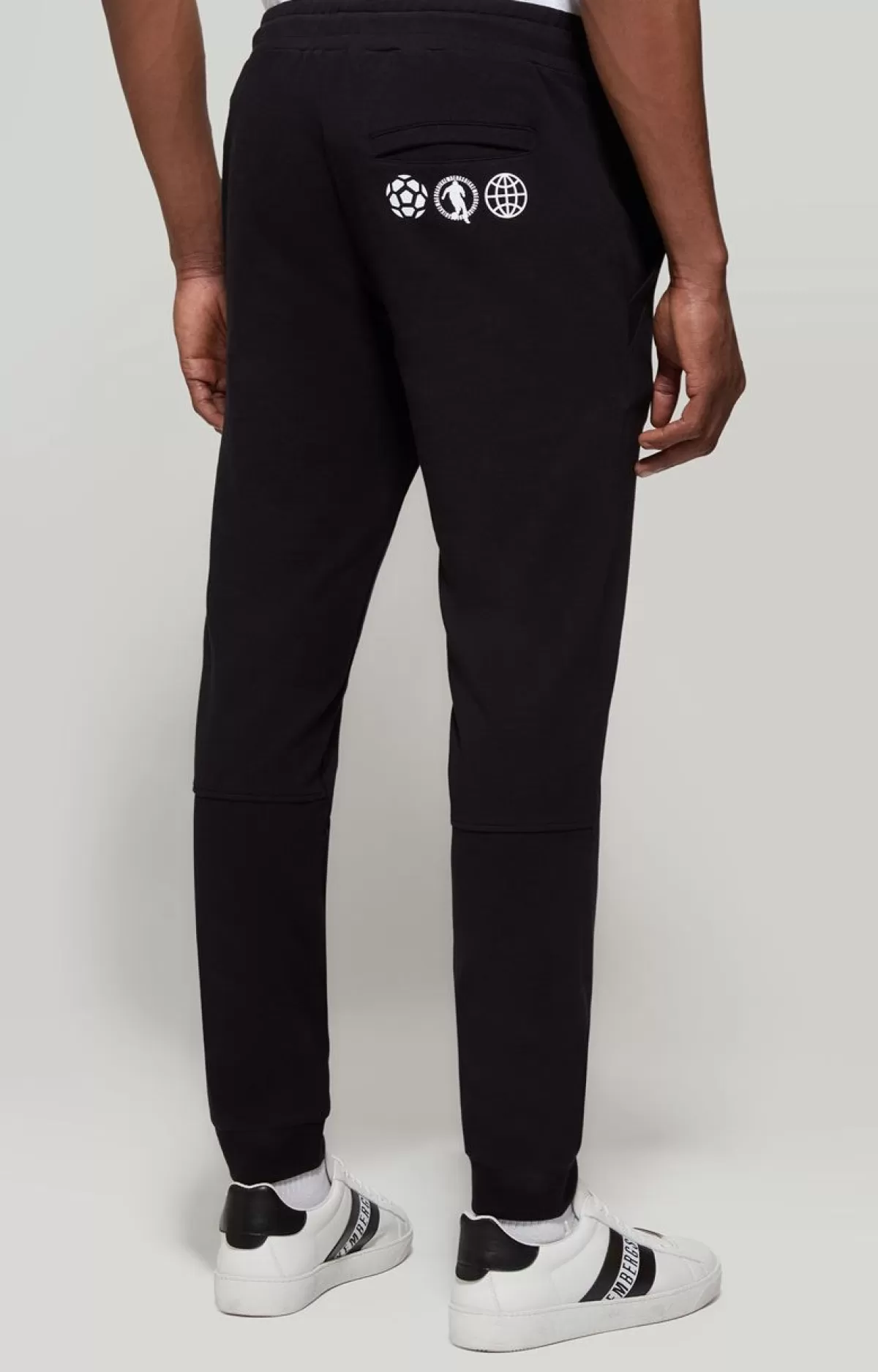 Bikkembergs Men'S Fleece Joggers Black Sale