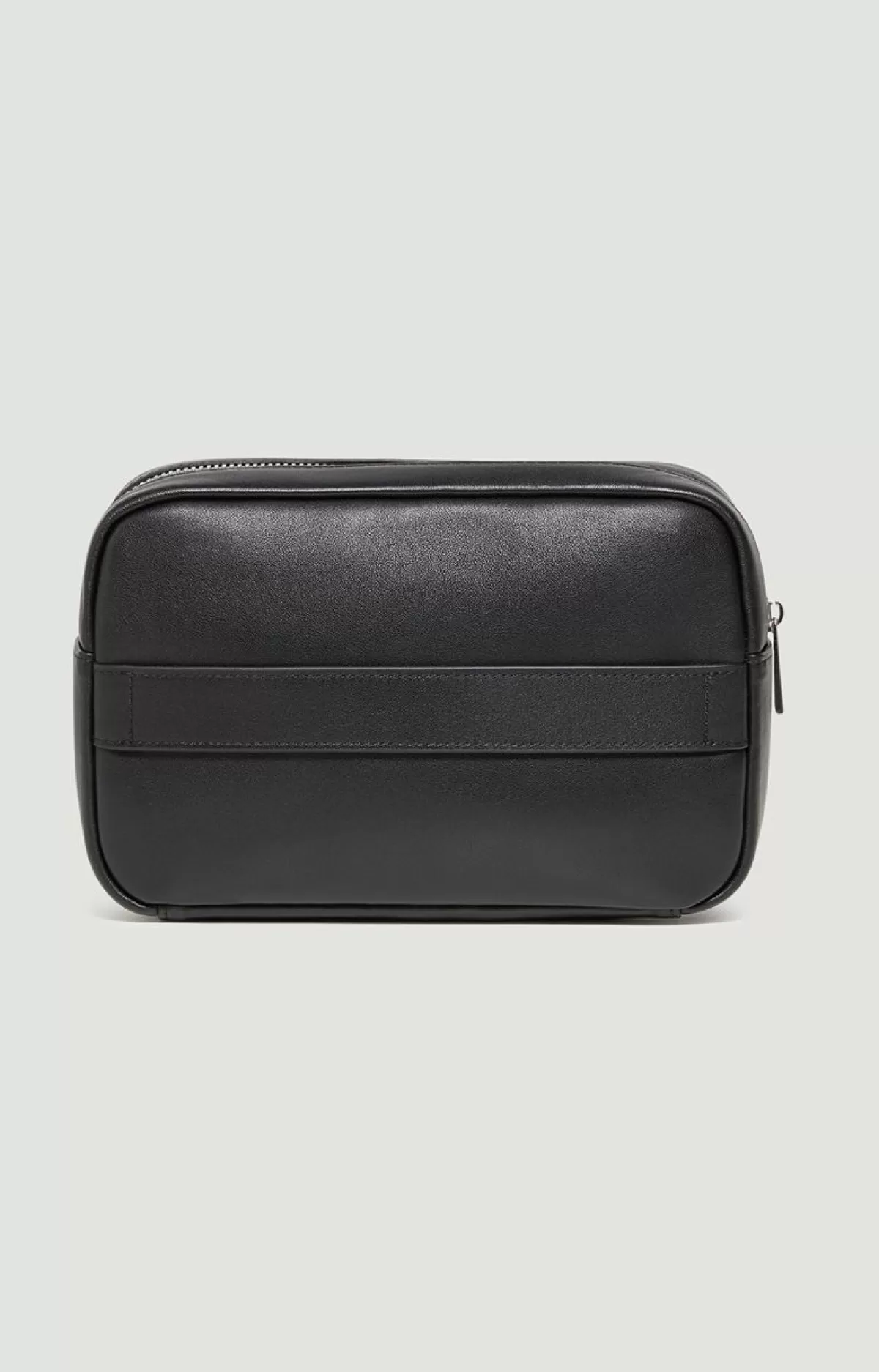 Bikkembergs Men'S Leather Toiletry Bag - Jonas Black New