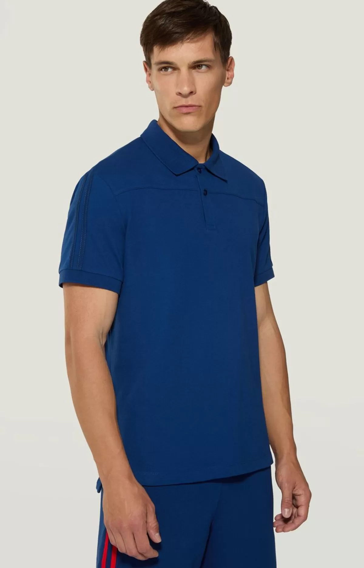 Bikkembergs Men'S Polo Shirt - Sport Blue Hot