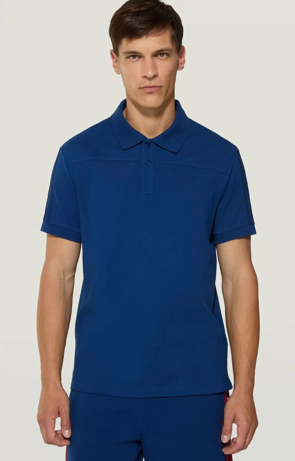 Bikkembergs Men'S Polo Shirt - Sport Blue Hot