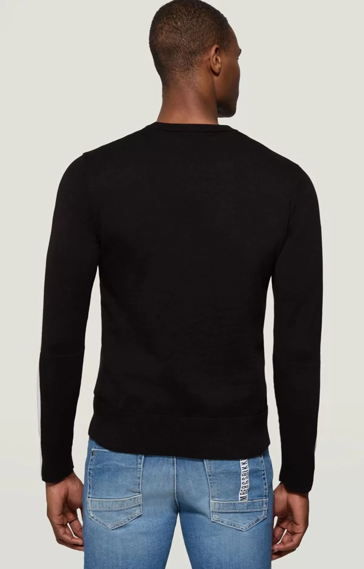 Bikkembergs Men'S Print Sweater Black Online