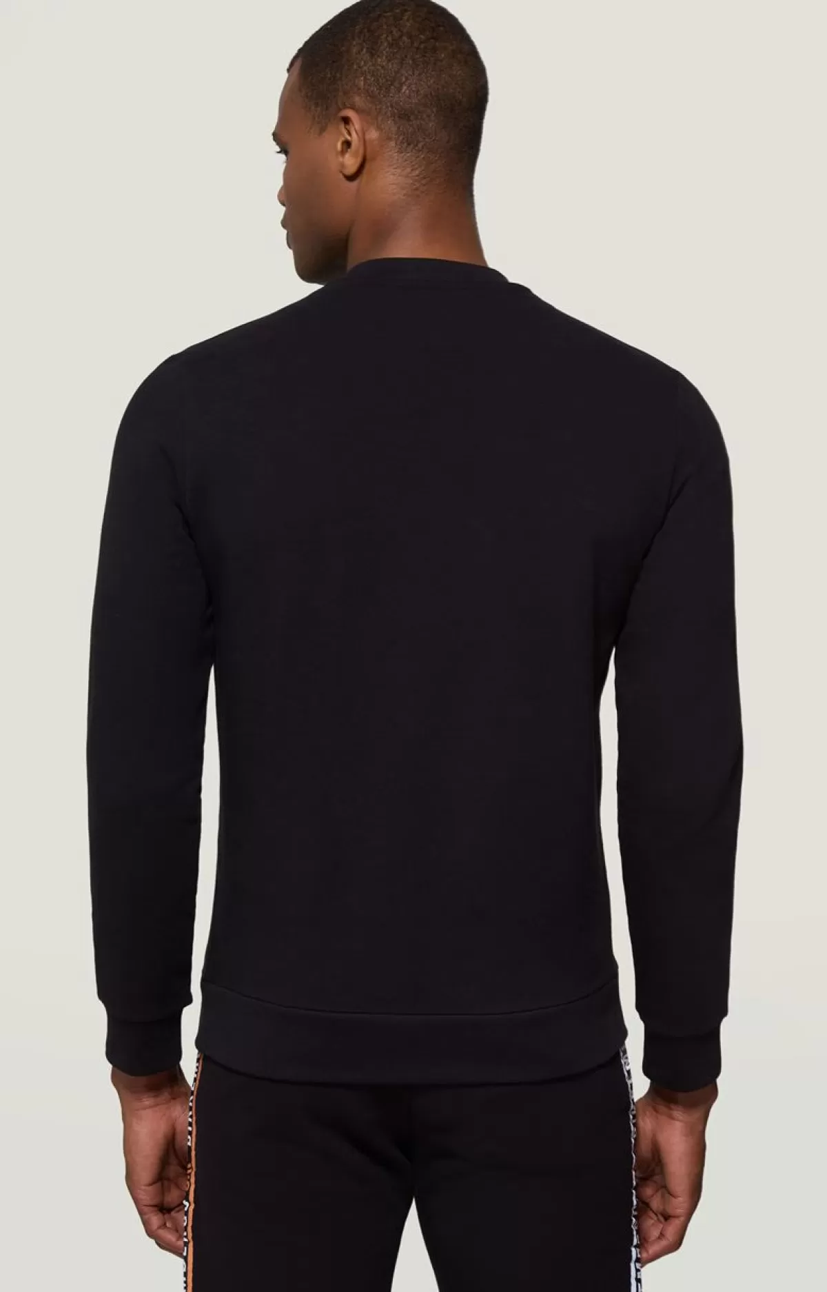 Bikkembergs Men'S Print Sweatshirt Black Cheap