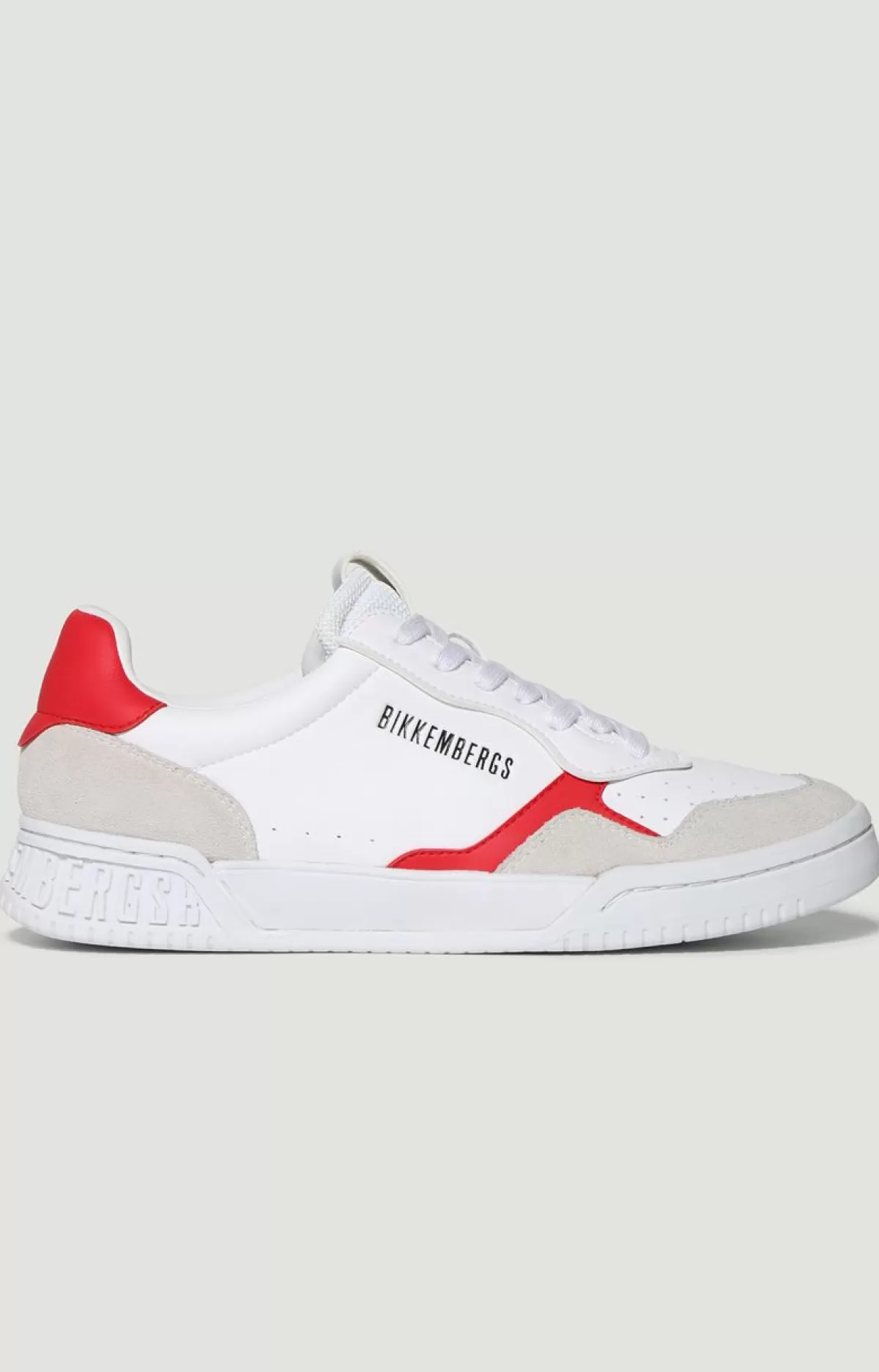 Bikkembergs Men'S Sneakers - Shaq M White/Red New