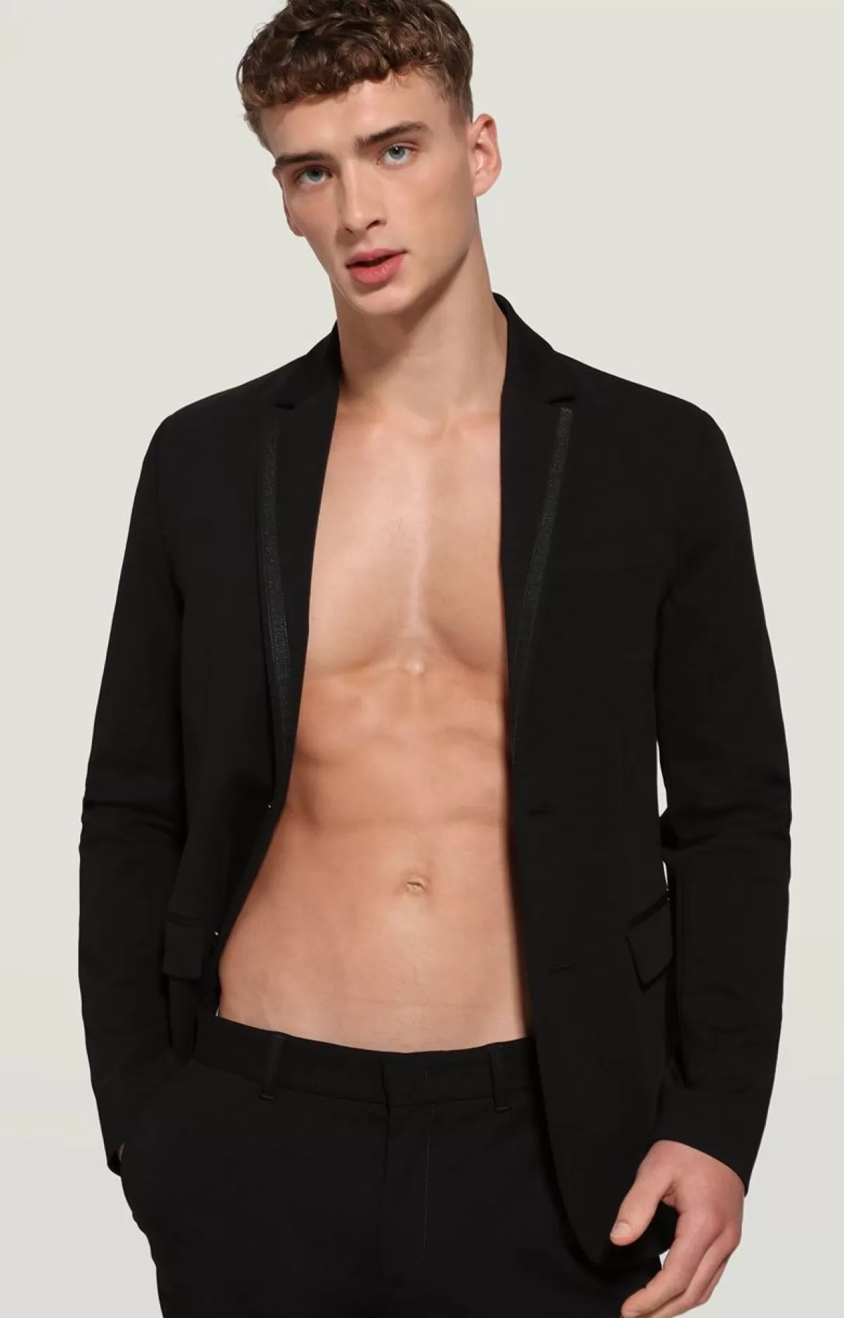 Bikkembergs Men'S Suit Jacket Black Outlet