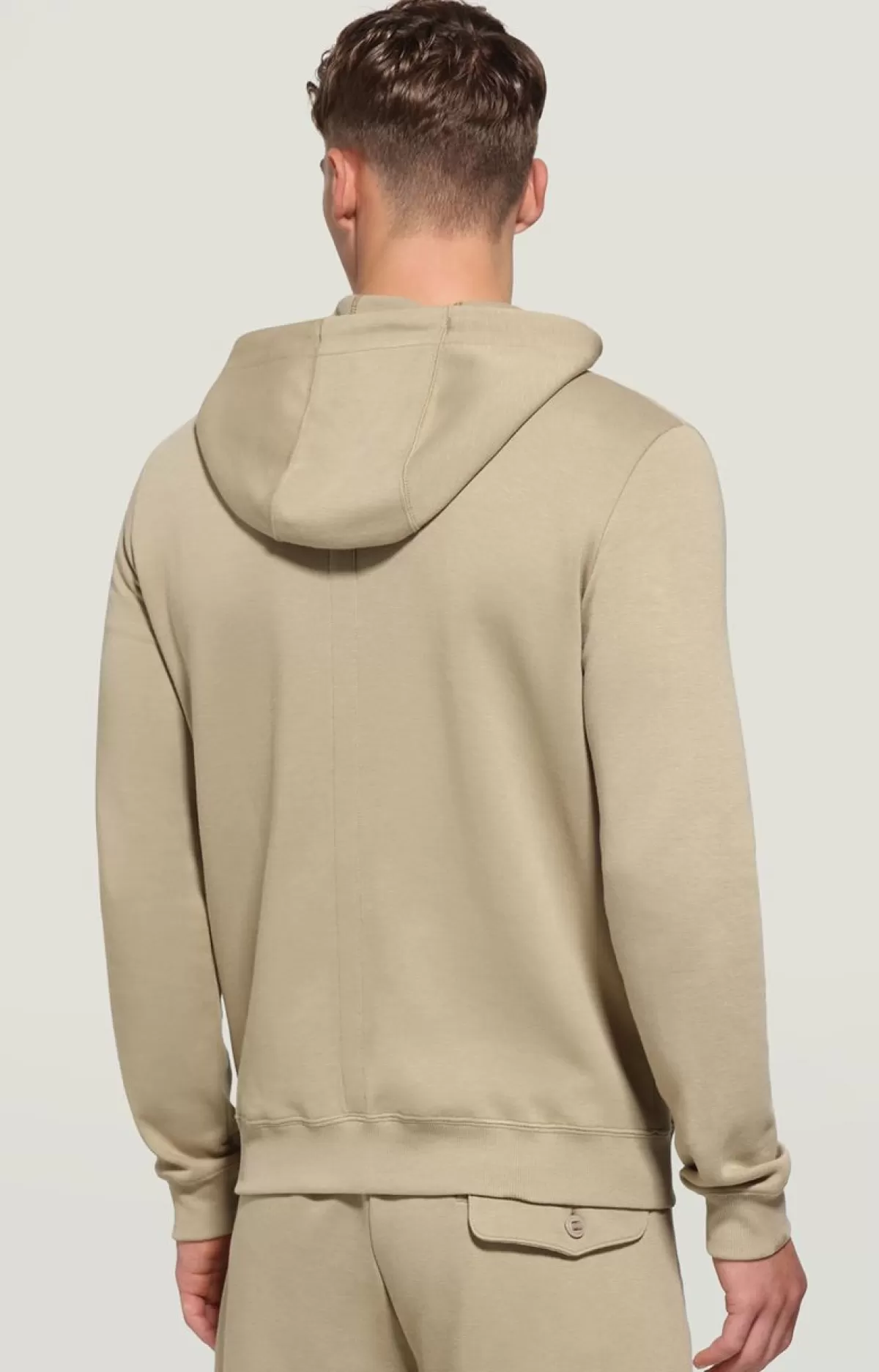 Bikkembergs Men'S Sweatshirt With Patch Dark Beige Store