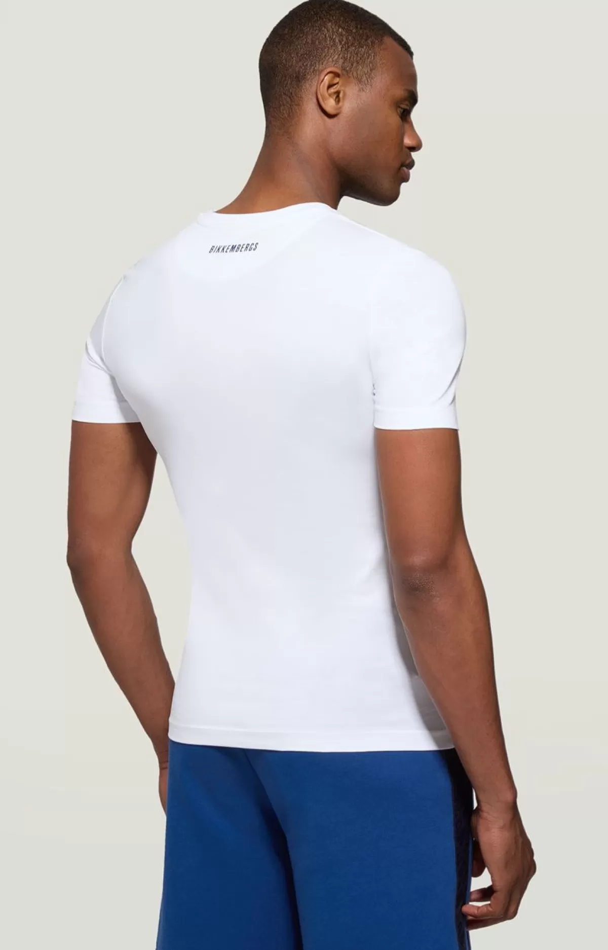 Bikkembergs Men'S T-Shirt - Sport Optical White Sale