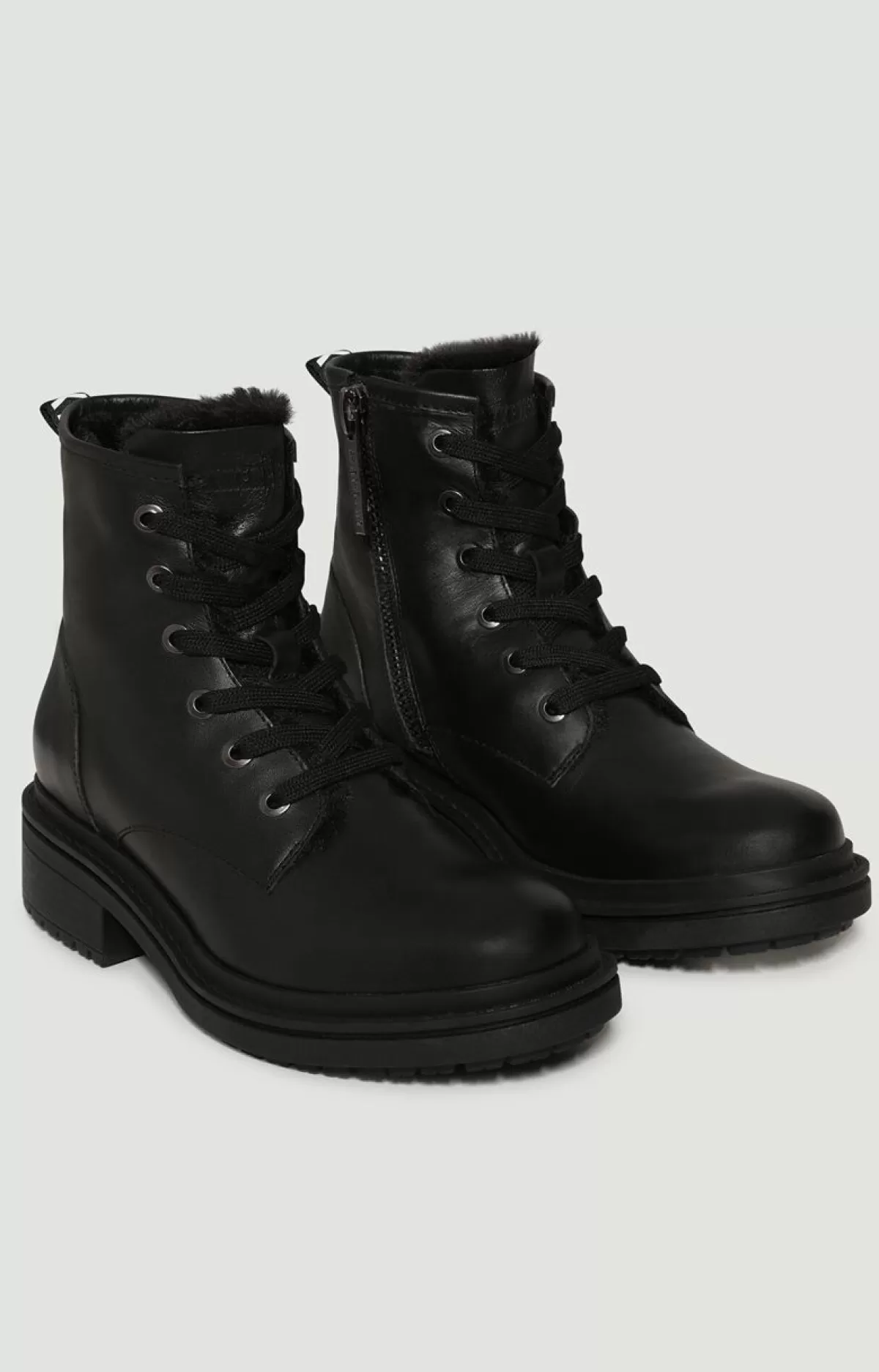 Bikkembergs Saory Women'S Lined Combat Boots Negro Best Sale