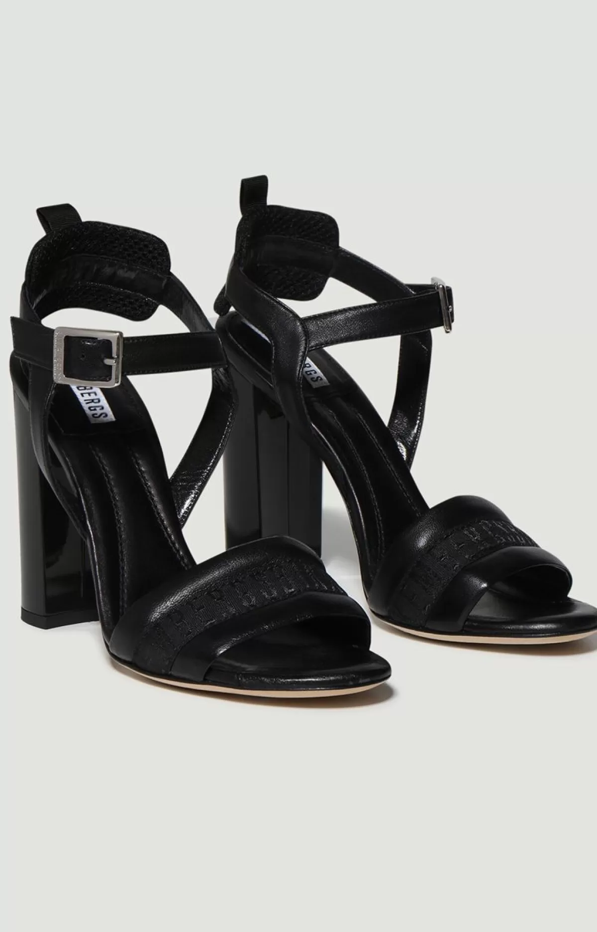 Bikkembergs Women'S High Heel Sandals - Vichia Black/Black Clearance